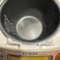 象印 炊飯器　1升　NPZ18Aの画像