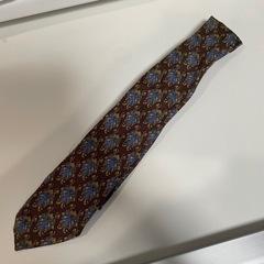 ヴィンテージChristian Dior 花柄ネクタイの画像