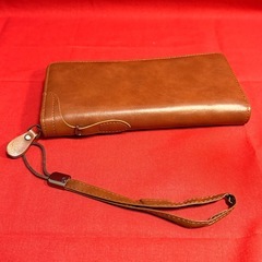 【新品未使用】長財布 ブラウンの画像