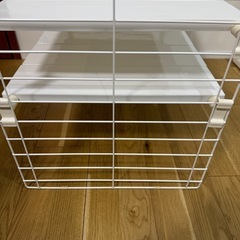 シンク下伸縮ラック　あげますの画像