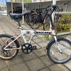 【受付一旦停止】差し上げます　折りたたみ自転車　２０インチの画像