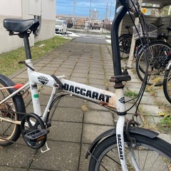 【受付一旦停止】差し上げます　折りたたみ自転車　２０インチの画像