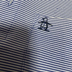 Munsingwear ストライプ ゴルフシャツの画像