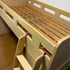 ニトリ　ロフトベッドの画像