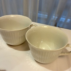 CASICA アンティーク ティーカップ 2点の画像