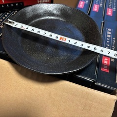 【非売品】セブンイレブン限定 美濃焼 丸皿（黒）×14個の画像