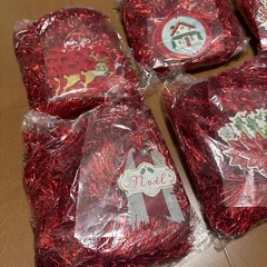 クリスマス用品　モール　かざりつけ飾りつけの画像