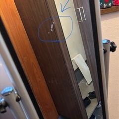 スタンドミラー　傷ありの画像