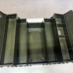 ヴィンテージ S.P ツールボックス 2M-350 3段 観音開き 道具箱 携行型 スチール TOOLBOX 大工道具 中古品 ③の画像