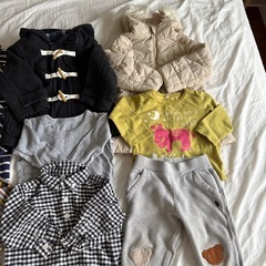 【80サイズ】男の子冬服9点セットの画像