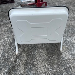 角型 灯油タンク 燃料タンク 風呂釜 屋外 給湯 ボイラー 80〜90L？【現状品】の画像