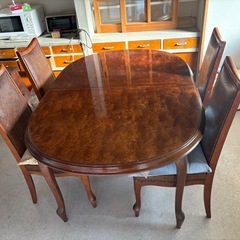 食卓テーブルセットの画像