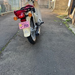 ホンダ　スーパーカブ110走行40キロ
の画像