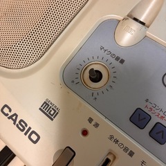 CASIO 電子キーボードの画像