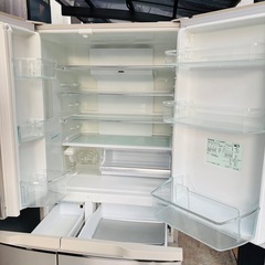 直接引き取り5,000円引き⭐︎大阪府下又は近郊は配送設置込み🉑Panasonic 470L 冷凍冷蔵庫 NR-FTM478S-N 2013年製/J112-02の画像