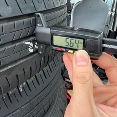 185/65r15ダンロップ29週22年製とアルミホイール4本の画像