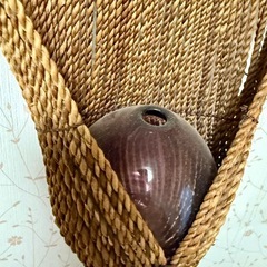 壁掛け一輪挿し　和風　花瓶の画像