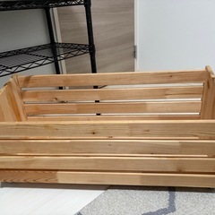 IKEA イーブァル　収納ボックス　キャスター付の画像