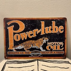 ブリキ看板  （５枚セット）の画像