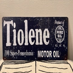 ブリキ看板  （５枚セット）の画像