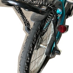 子供用自転車　ブリヂストン　18インチ　グリーン系の画像