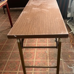 会議用テーブル　折りたたみ　机　作業用の画像