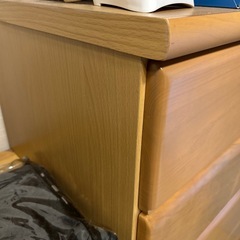 衣類棚　ニトリの画像