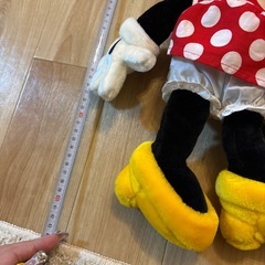 ミッキー　ミニー　ぬいぐるみの画像
