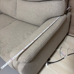 ソファ　2人掛け　幅140センチの画像