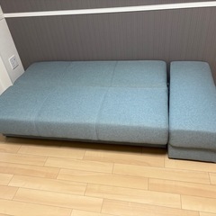 ニトリ製　ソファーベッド　美品中古品の画像