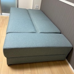 ニトリ製　ソファーベッド　美品中古品の画像