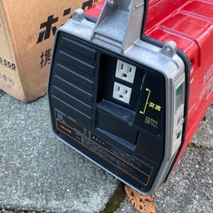 ホンダ 発電機 EB550 ジャンクの画像