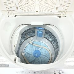 【リサイクルショップどりーむ天保山店】No.4688 洗濯機 TOSHIBA/東芝 AW-5G9(W) 2021年製 5㎏の画像