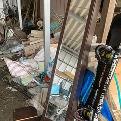 スノボー　自転車　靴棚？の画像