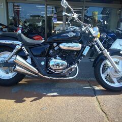NO.5553　Ｖツインマグナ　水冷４サイクルＶツイン２５０ｃｃ　アメリカン　ブラック　☆彡の画像