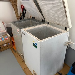業務用冷凍庫 2台まとめての画像
