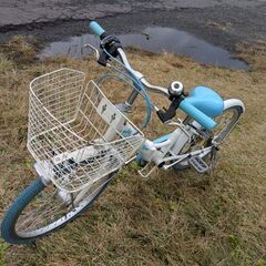 お話中　自転車　子供　20インチ　折りたたみ　の画像