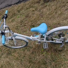 お話中　自転車　子供　20インチ　折りたたみ　の画像
