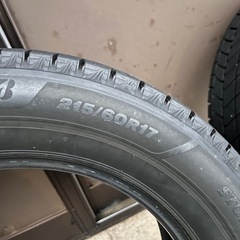 BLIZZAK VRX3 215/60R17 4本 2021年製 の画像