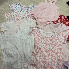 90 肌着　色々　他と一緒で200円
の画像