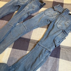 ワークマン 裏起毛デニムパンツの画像