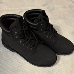 【新品】メンズブーツ　ブラック　26cmの画像