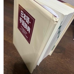 日本語手話辞典　日本手話研究所 編　米川明彦 監修の画像