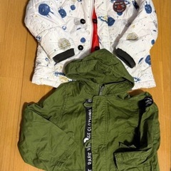 120cm キッズ服セット（アウター2着+長袖9枚+ズボン2着）の画像