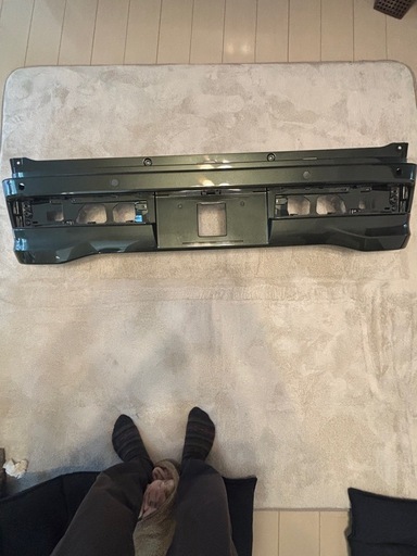 DR17W クリッパーリオ 純正 リアバンパー クールカーキ　新車外し　極上品