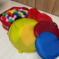 ボールハウステントセット　ボールプールの画像