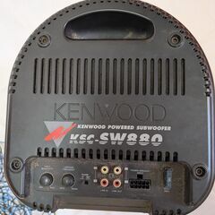 ☆ケンウッド KSC-SW880☆サブウーファーの画像