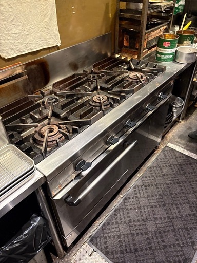 【業務用ガスレンジ タニコー TSGR-1232 都市ガス用】