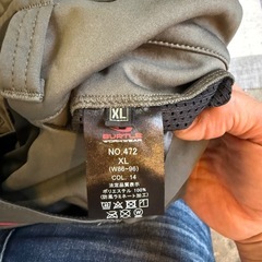 バートル 裏起毛じょジョガーパンツの画像