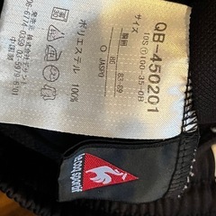 🉐古着　ルコックスポルティフの黒いトラックパンツの画像